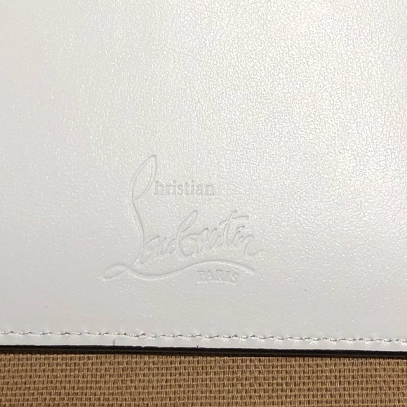 Christian Louboutin-W Kios Loubinthesky Laser-Cut Card Case - Picture 8 of 13